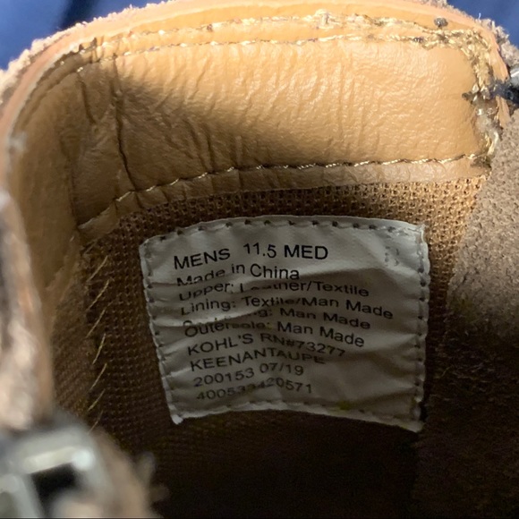 Sonoma Suede Boots double zipper New Without Tags - Picture 5 of 6